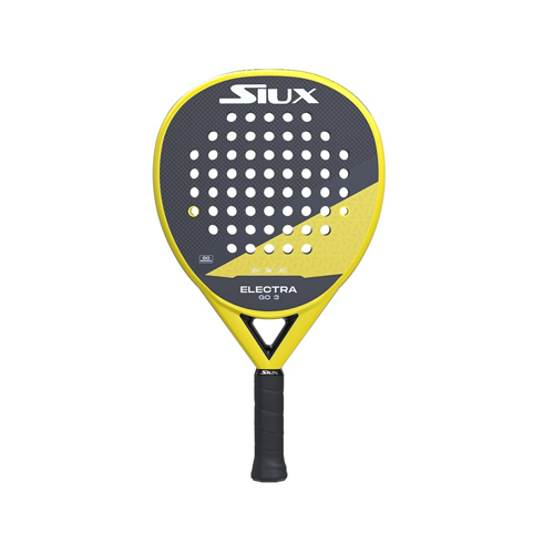 Padel Store - Siux Electra ST3 Go 24 - Shape : Hybrid  Level : Intermediate  Face : 3K  Weight : 355 - 375 G  Balance : Medium