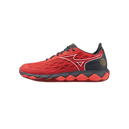 Mizuno Wave Enforce Tour CC Red Black Shoes