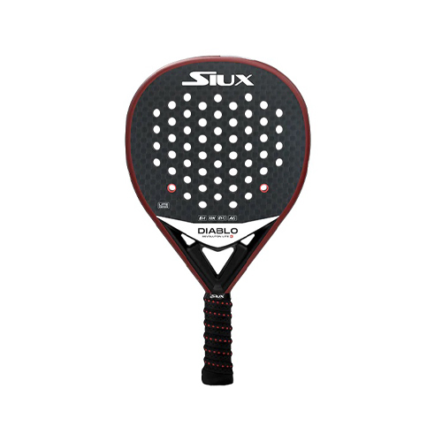 Siux Diablo Revolution Lite 3 24 - Shape : Diamond  Game : Power  Weight : 355 - 375 G  12K  Surface : Smooth  Cover : No