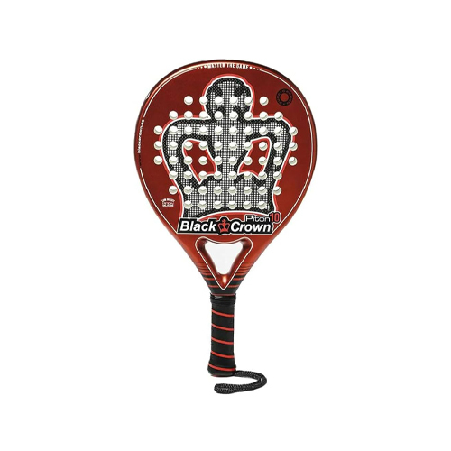 Padel Store - Black Crown Piton 10 - Shape : Round  Power : 60 % Control : 40 %  Level : Pro  Bag : Yes  Weghit : 361 - 365