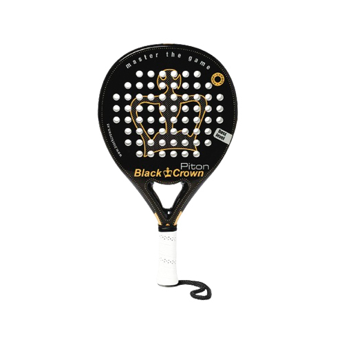 Padel Store - Black Crown Piton - Black Crown Piton Padel Racket Shape : Round  Game Type : Control  Bag :Yes