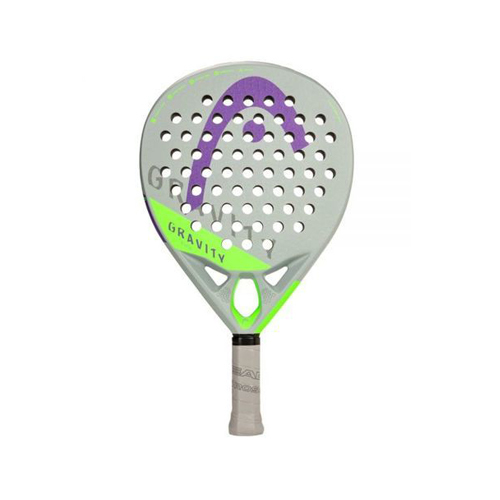 Padel Store - Head Gravity Elite - Shape : Round  Game : Control  Face : Fiber Glass  Frame : Fiber Glass  Weight : 361 - 365 g Racket Bag : No