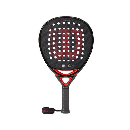 Wilson Bela Elite 22 - Shape : Round 
 Game : Control  Racket Bag : No  Weghit : 361-365 g