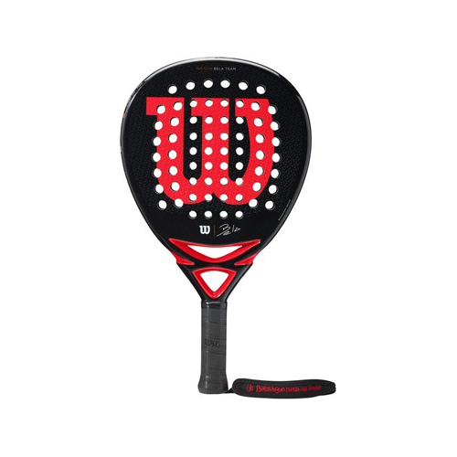 Padel Store - Wilson Bela Team 22 - Shape : Diamond  Weight : 370g +/- Game : Power  Racket Cover : No