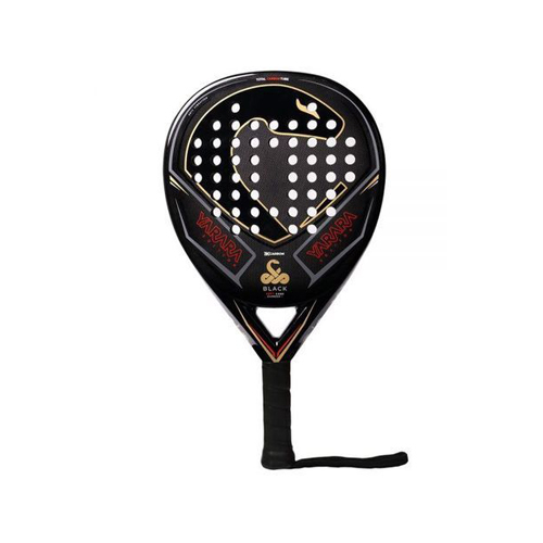 Padel Store - Vibor-A 1K Yarara Black Series - Shape : Tear 
 Game : Power  Balance : Medium - High  1K  Cover : No