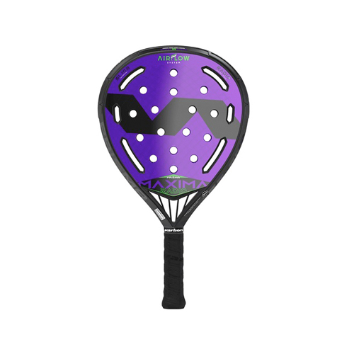 Padel Store - Varlion Maxima Prisma Radio - Weghit : 355 - 380 g
 Shape : Round  Game Type : Control  Balance : medium -Low  Material : Fiber Glass Racket Cover : Yes