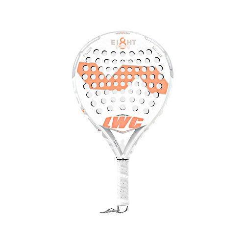 Padel Store - Varlion LW Carbon 8 Prisma Pansy - Weight : 340 - 365  Shape : Round  Game : Control  Racket Bag : Yes  Material : Carbon Fiber