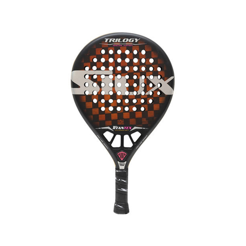 Siux Trilogy Control Special Edition - Weight : 350 - 365 
 Shape : Round  Game Type : control  Balance : Medium  Frame : double Carbon Finish : Matt and Smoth Core : Soft Eva Rubber  Bag : yes