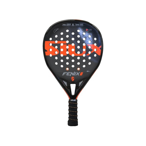 Padel Store - SIUX FENIX II - Shape : Hybrid  Balance : Medium - High  Finish : Shinny  Face : 1K Carbon  Weight : 355 - 375 g  Racket Bag : No