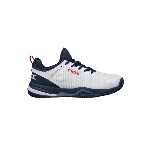 Padel Store - Nox Lux Nerbo White Navy Shoes - Sport Padel Shoes