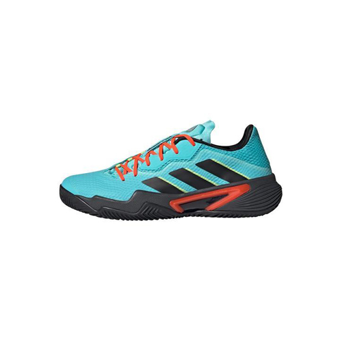 Padel Store - Adidas Barricade M Blue Padel Green Black Shoes - Sport Padel Shoes