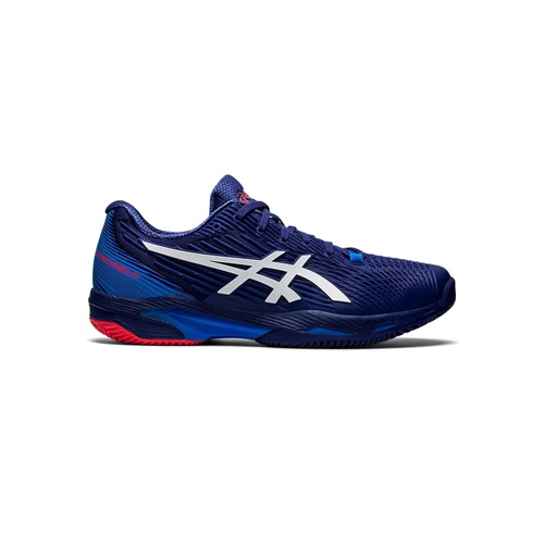 Padel Store - Asics Solution Speed FF 2 Clay Blue White Shoes - Sport Padel Shoes