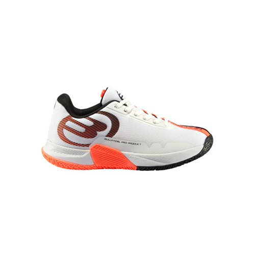 BullPadel Next Pro 23V Black White Orange Shoes