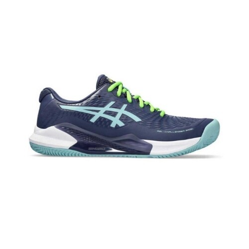 Asics Gel Challenger 14 Padel Marine Blue Green Shoes - REF NO : 1041A404-402