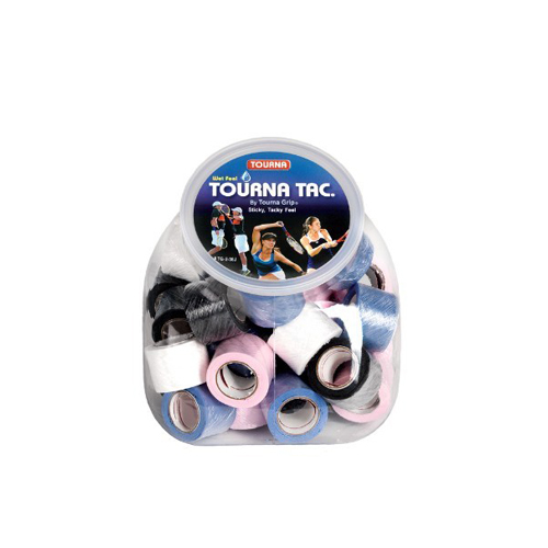 Tourna Wet Feel TG-2-36J 36 Box Multicolor Overgrip - Tacky Feel XL Size  36 Overgrip