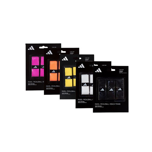 Padel Store - Adidas Multicolor Tacky Feeling Padel Overgrip - 3 grips in 1 pack  Tacky feeling