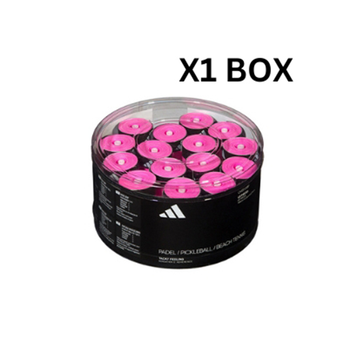 Padel Store - Adidas Multicolor Padel Box Tacky Feeling Overgrip (X45) - Tacky Feeling Per Box 45 piece 3 Colors