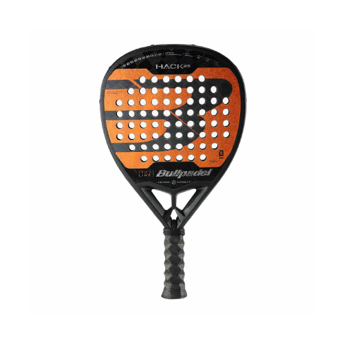 BullPadel Hack 03 24 - Shape : Diamond  Weight : 365 - 375 G  Balance : Hight  Power : 100  Control : 90  Cover : No