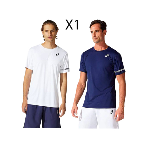 Padel Store - Asics Court Multicolor T-Shirt - Shipping is Free For All GCC