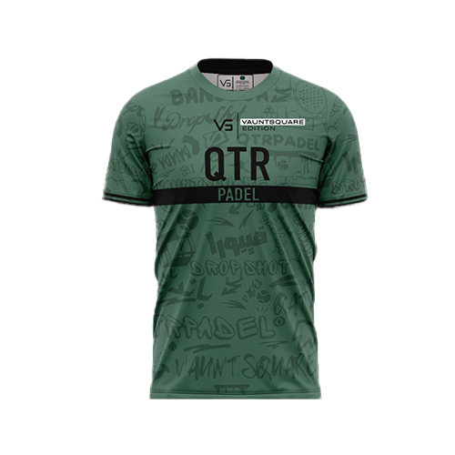 Padel Store - QTR Padel Green T-Shirt