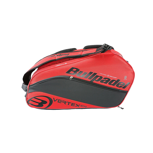 Padel Store - Bullpadel BPP24001 Vertex 003 Bag - The VERTEX racket bag is the perfect complement to the new Vertex 03 racket. It has a main compartment to store everything you need and, in addition, it has two thermo compartments with space for four rackets, and a separate compartment that is ventilated for clothing and footwear. It also features a small outer side pocket. The design of the VERTEX racket bag  has foam pieces that guarantee maximum ventilation and comfort when worn on the back.