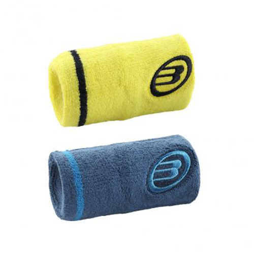 Padel Store - Bullpadel 22 BPMU221- 497/969 Blue Yellow Wristband - Wristband Pair