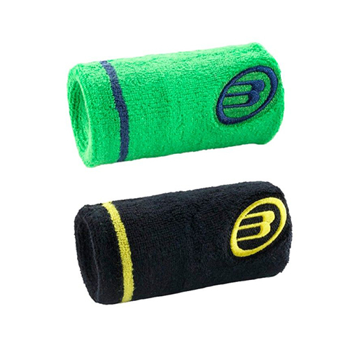 Padel Store - Bullpadel 22 BPMU221- 074/005 Green Black Wristband - Wristband Pair