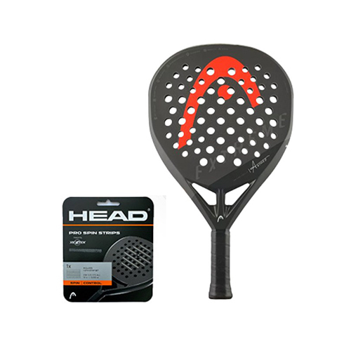 Padel Store - Head Extreme Pro Arturo Coello 24 - Shape : Diamond Weight : 360-375g Game : Power Racket Cover : No Balance : High