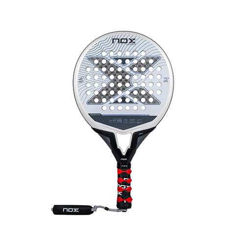 Padel Store - Nox VK10 Future Aranzazu Osoro's 24 - Shape : Round Weight : 360-375gm Control Racket Cover : Yes Carbon Alum 12K Foam Material : EV50 Rough Surface