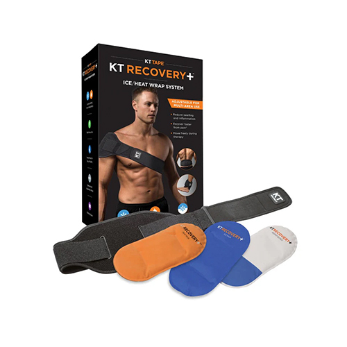 Padel Store - KT Recovery + Ice/Heat Wrap - KT REC + (814179020208) • Hands-free solution for ice/heat therapy that allows portability and mobility before, during, and after physical activity
• Conform the wrap to fit where you need treatment in a wide variety of targeted body areas and adjust the fit to add compression
• Reusable heat and ice packs (both included) stay hotter and colder longer in insulated pocket
• Better way to treat muscles for peak performance or to speed recovery from a challenging workout or injury
• Specially formulated & reusable hot and cold components for longer-lasting therapy techniques
• Adjustable design to fit a wide variety of target body parts with optional compression
• Provides immediate pain management and recovery benefits