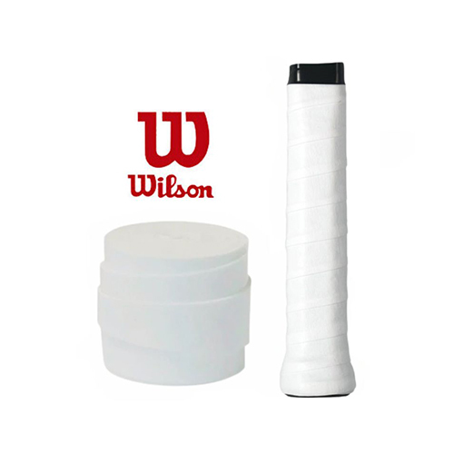 Wilson Pro Comfort White Overgrip (X1) - Wilson Pro Comfort White Padel Racket Overgrip