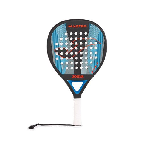 Padel Store - Joma Master - Shape : Round Cover : No Weight : 360-380 +/- Core : EVA Soft Balance : High Carbon Fiber Frame 1K Carbon Fiber