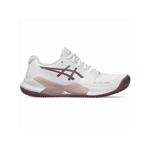 Asics Gel Challenger 14 Clay White Dark Mauve W Shoes - REF NO : 1042A254-102