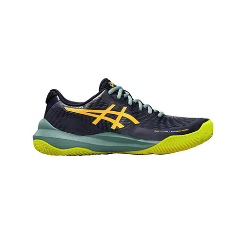 Asics Gel Challenger 14 Padel Midnight Blue Orange Shoes - REF NO : 1041A404-403