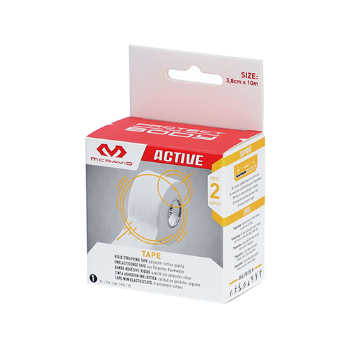 Padel Store - 61250 McDavid Athletic tape White 3.8 - tape 3.8 cm x 10 m (12 2 pieces)
 One size