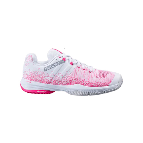 Padel Store - Babolat Sensa White Pink Shoes