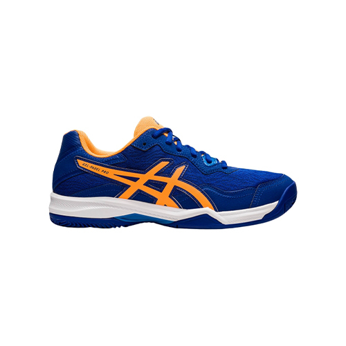 Padel Store - Asics Gel Padel Pro 4 Monaco Blue Orange Pop Shoes