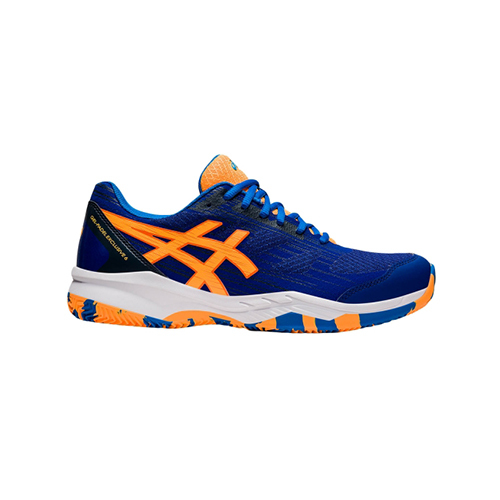 Asics Gel Padel Exclusive 6 Monaco Blue Orange Pop Shoes