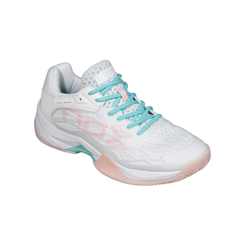 Padel Store - Nox AT10 Lux White Potpurri Shoes - The Nox AT10 LUX 2024 Padel Shoes have been awarded as the 