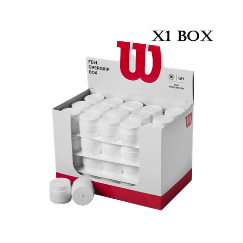 Wilson White Pro Perforated Feel (X1 Box-60 pieces) - Wilson Pro Perforated Feel White (X1 Box-60 pieces)