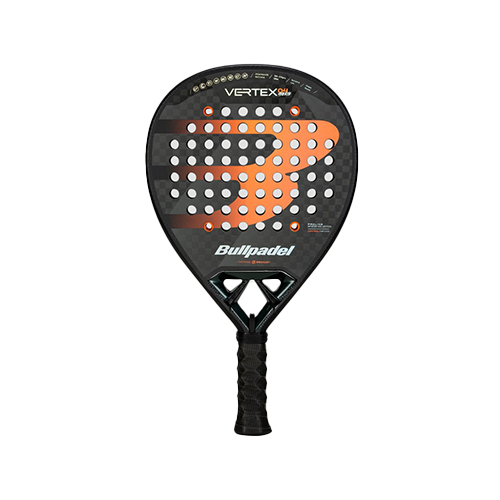 Bullpadel Vertex 04 Hybrid 25 - Shape : Diamond Weight : 365-375g Game : Total Game / Expert Adult Racket Cover : No Face Material : X-Tend Carbon 12K
 Balance : Low Foam Material : Multieva