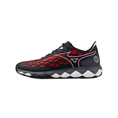 Mizuno Wave Enforce Tour Black Red Shoes