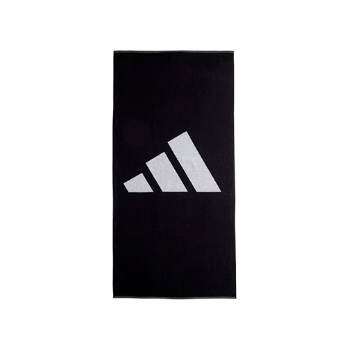 Padel Store - Adidas Large Black Towel - Dimensions: 70cm x 140cm