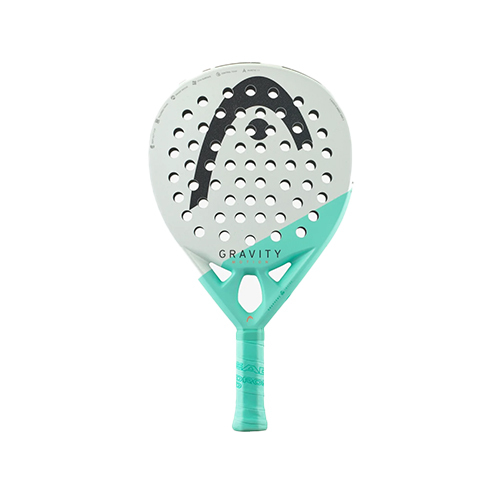 Head Gravity Motion 24 - Shape : Round Weight : 355 +/- Level : Intermediate  Game : Control Racket Cover : No Face Material : Fiberglass Balance : Lower Balance Foam Material : Control Foam