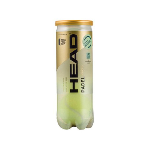 Head Pro S (X1 Tube) - Head Padel Pro_S Tube 3 Balls Per Tube