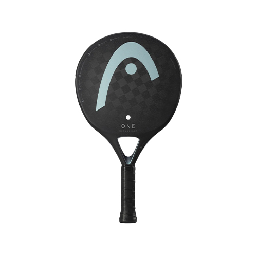 Head One Ultralight Black 25 - Shape : Round Weight : 300g Racket Cover : No 12K Carbon Balance : 265 Foam Material : Comfort Foam