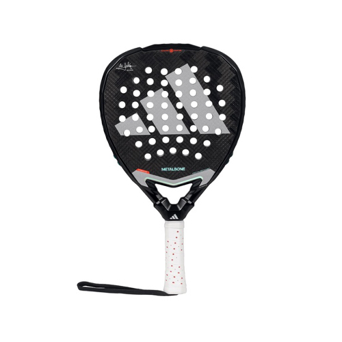 Padel Store - Adidas Metalbone 3.4 2025 - Player : Ale Galan 
 Level : Pro  Game : Attack  Shape : Diamond  Weight : 345 - 360 G +/- 16K Carbon  Balance : Head Heavy  Sweet Spot : Top