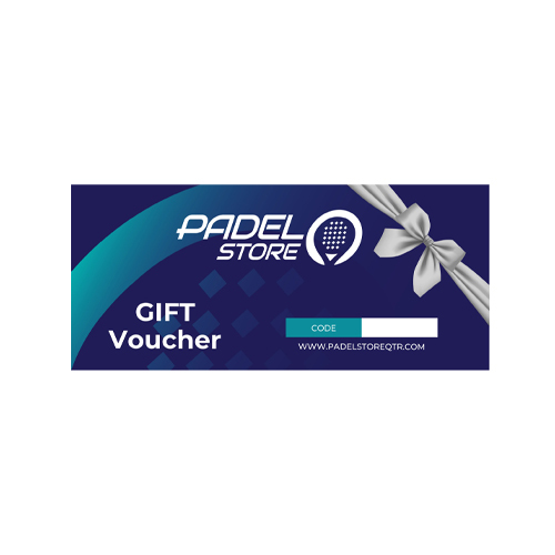 Padel Store Voucher Gift Card - Padel Store Voucher Gift Card you can Select From Three Option Of Padel Store Gift Card And Enjoy Padel Store Sports Products  
 1000 QR 500 QR 200 QR Once you Buy it you Can Use it Or Give it as a Gift To anybody just contact us on Instagram or WhatsApp and get your Code  enjoy shopping with Padel Store