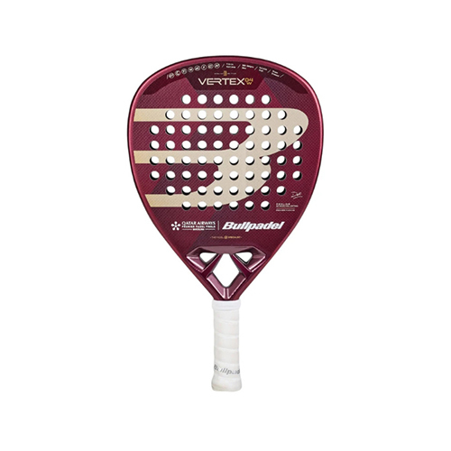 Bullpadel Vertex W Premier Tour Final 25 - Shape : Diamond Weight : 350-370g +/- Game : Total Game Box : Yes Face Material : Carbon + Glass Foam Material : Multieva