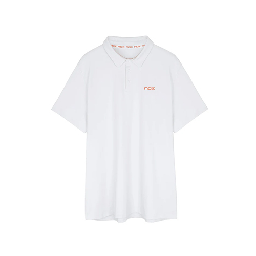 Nox Polo Team Regular White T-Shirt - SKU : T24HPOTRWH